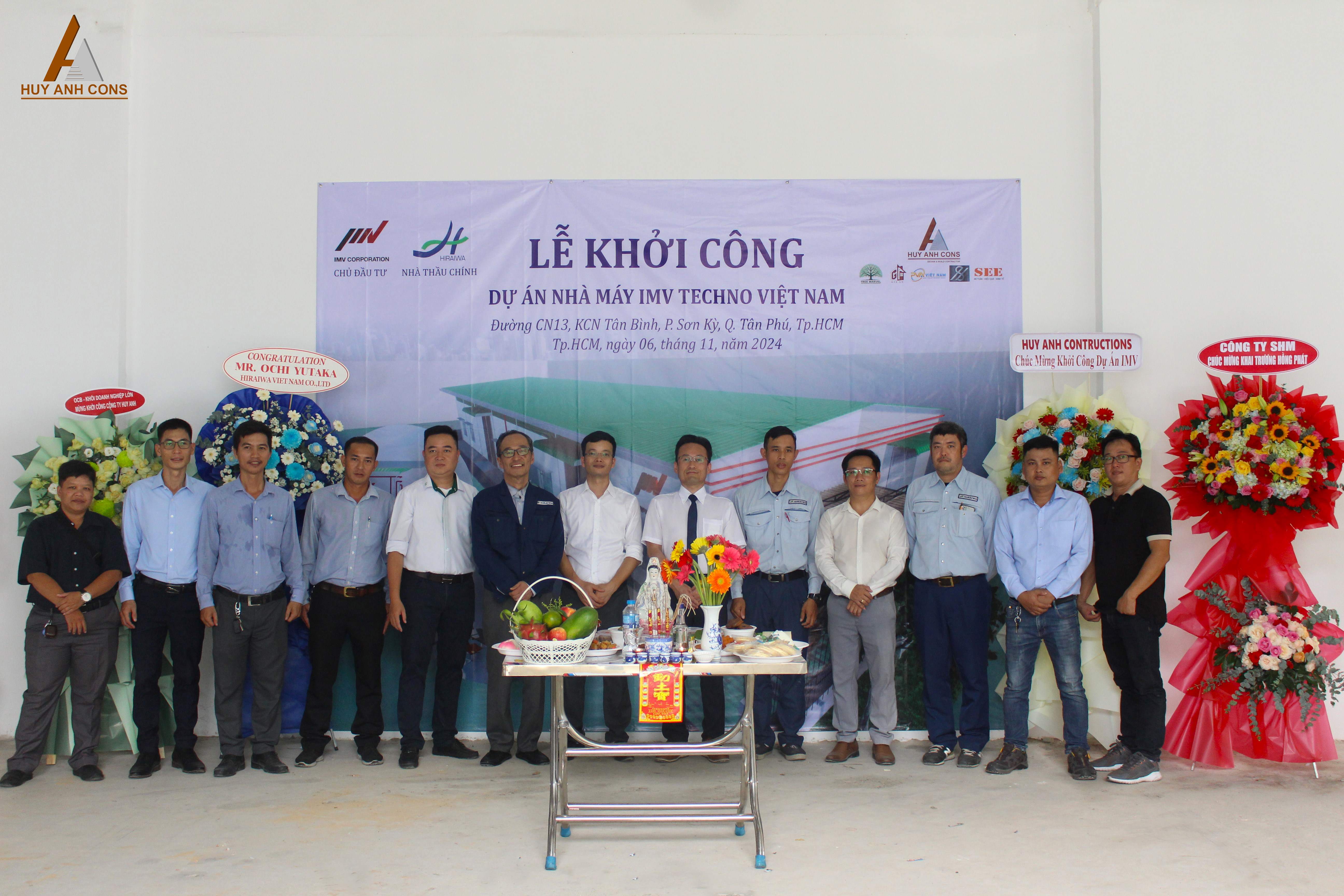 Groundbreaking Ceremony of IMV Techno Vietnam Factory 